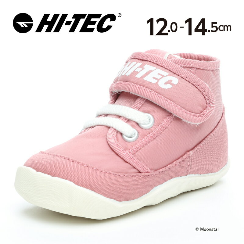 楽天ムーンスター公式ショップ【5/18-5/20 10％OFFクーポン】ハイテック HI-TEC 【50％OFFセール】 子供靴 ベビー シューズ HT KD047 ROVER BABY ローバー ピンク 抗菌防臭