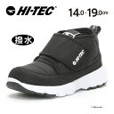 楽天ムーンスター公式ショップ【4/25限定！抽選で最大100％Pバック】ハイテック HI-TEC 【50％OFFセール】 子供靴 キッズ アウトドア スニーカー HT KID053 ROVER CHUKKA KIDS ローバー チャッカ ブラック 撥水加工 黒