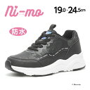 楽天ムーンスター公式ショップ【4/27 9:59まで！エントリーでP+9倍】【50％OFFセール】 moonstar ムーンスター ニーモ 子供靴 ジュニア スニーカー NM J076 ブラック ni-mo 防水 抗菌防臭 女の子 ＃足元キラかわメイク 梅雨 黒