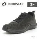 【4/27 10:00-5/6 23:59 10%OFFクーポン】ムーンスター moonstar メンズ ウォーキング スニーカー幅広 3E 抗菌防臭 黒 ワイ...