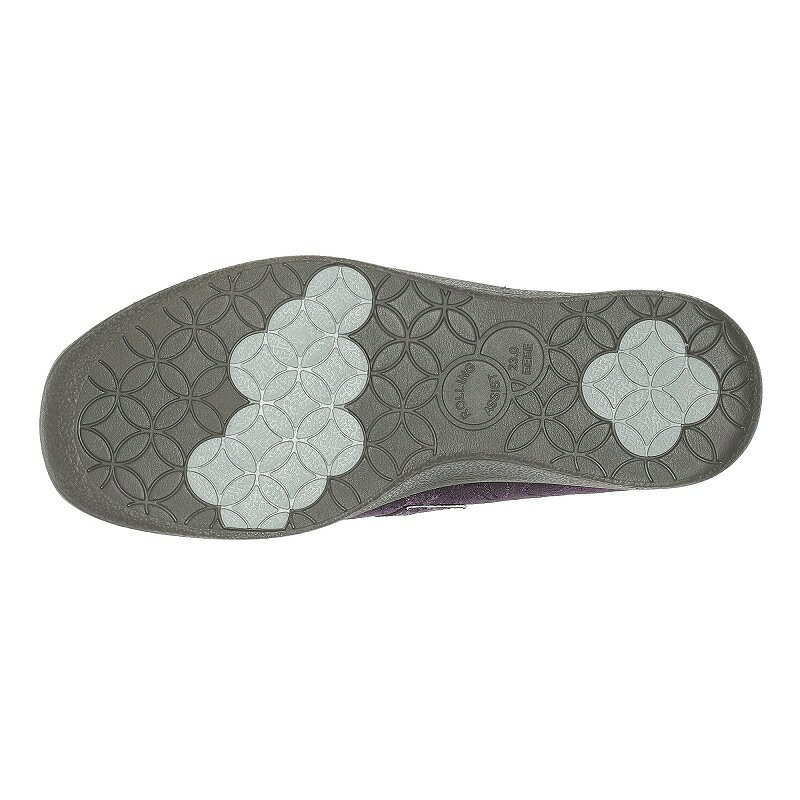 【7/18 00:00-7/26 23:59 10%OFFクーポン】ムーンスター レディース 介護 シューズ moonstar 幅広 4E 抗菌防臭 母の日 敬老の日【4月22日セール再値下げ40%OFF】ウェルル03 パープルコンビ yoikutsu-10035989 ムーンスター公式ショップ サンプル画像3