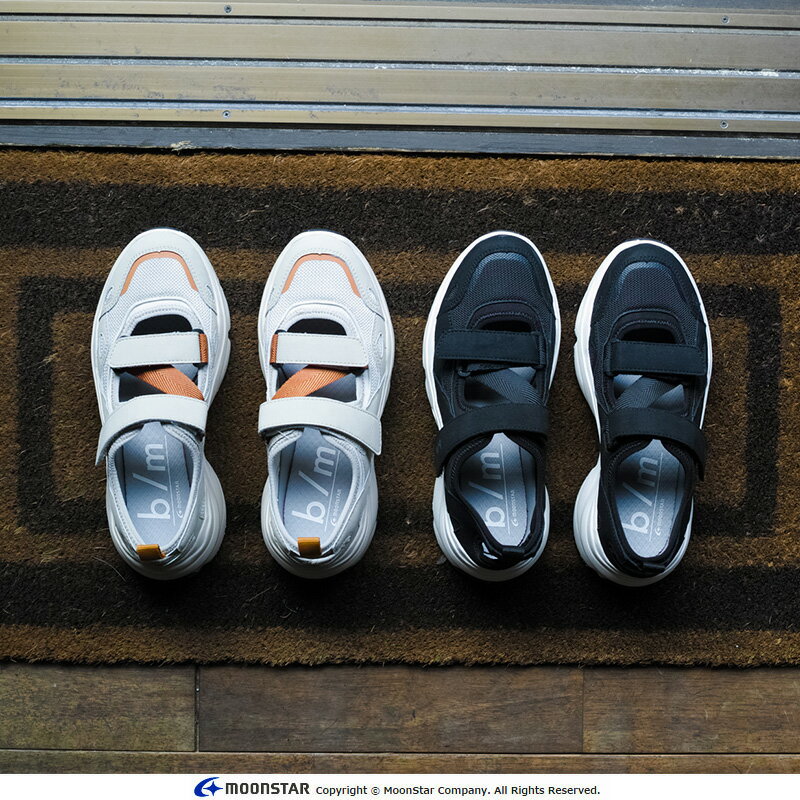 ムーンスター b/m メンズ/レディース スニーカー B/M04オルタ ブラック 22cm 22.5cm 23cm 23.5cm 24cm 24.5cm 25cm 25.5cm 26cm 26.5cm moonstar ビーエム 2E 抗菌防臭 父の日 母の日 黒