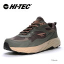 楽天ムーンスター公式ショップハイテック HI-TEC 【30％OFFセール】 メンズ/レディース ハイキング スニーカー HT HKU16 EASTEND WP イーストエンド スモークグリーン 透湿防水 抗菌防臭