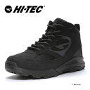 楽天ムーンスター公式ショップ【エントリーでP+9倍】ハイテック HI-TEC 【30％OFFセール】 メンズ/レディース ウィンター スニーカー HT WT018 AORAKI EXP TREK WP アオラギ エクスプローラー トレック ブラック 防水 抗菌防臭 黒 スノーシューズ