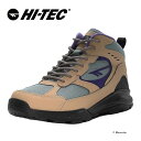 楽天ムーンスター公式ショップ【エントリーでP+9倍】ハイテック HI-TEC 【30％OFFセール】 メンズ/レディース ウィンター スニーカー HT WT018 AORAKI EXP TREK WP アオラギ エクスプローラー トレック ベージュ/カーキ 防水 抗菌防臭 スノーシューズ