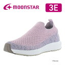 ムーンスター  レディース ウォーキング スニーカー SNGY L22 ピンク/サックス moonstar 3E 抗菌防臭 母の日