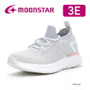 ムーンスター レディース ウォーキング スニーカー SNGY LY07 グレイ moonstar 3E 抗菌防臭【2025年春新作】