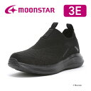 ムーンスター レディース ウォーキング スニーカー SNGY LY08 ブラック moonstar 3E 抗菌防臭【2025年春新作】