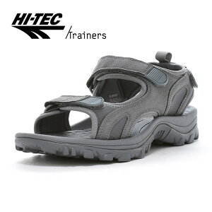 【7/19 20:00-7/27 23:59 10%OFFクーポン】ハイテック HI-TEC メンズ レディース アウトドア サンダル キャンプ【2025年春新作3月4日発売】トロピック HT TR004 TROPIC グレー