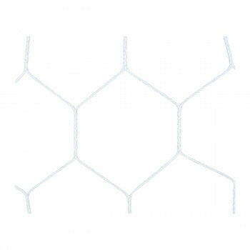 【送料無料】鵜沢ネット 一般用サッカーゴールネット 白 110dt/300本・ランバス 77251【沖縄・離島・一部地域出荷不可】