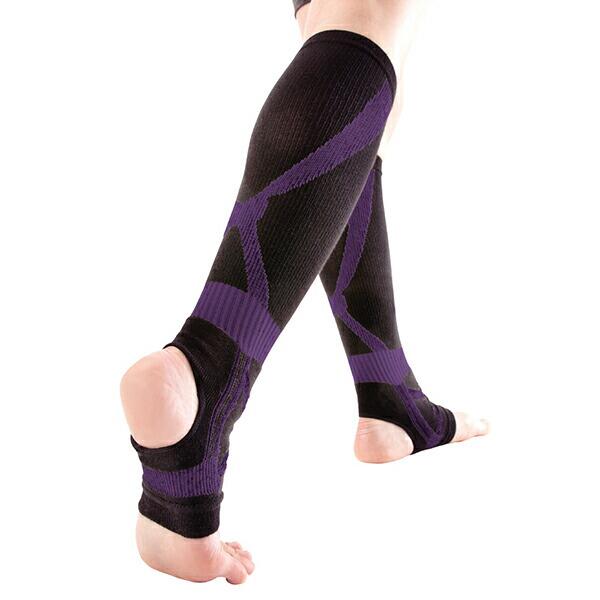 【ネコポス送料無料】お医者さんのふくらはぎテーピングサポーター (右/左セット)(ev) / 足裏アーチを作り、長時間の歩行も疲れにくい♪