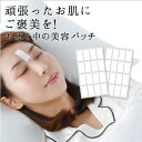 【ネコポス送料無料】美女メイクナイトパッチ 眉間用 眉間ツルン 美女クリエイト(ev)/ 貼って寝るだけ!寝ている間に眉間のシワを徹底ケア♪