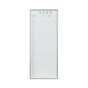 【送料無料】馬印 書庫用ボード 予定表(月予定表)ホワイトボード W360×H900 FB937M【代引き不可】【沖縄・離島・一部地域出荷不可】