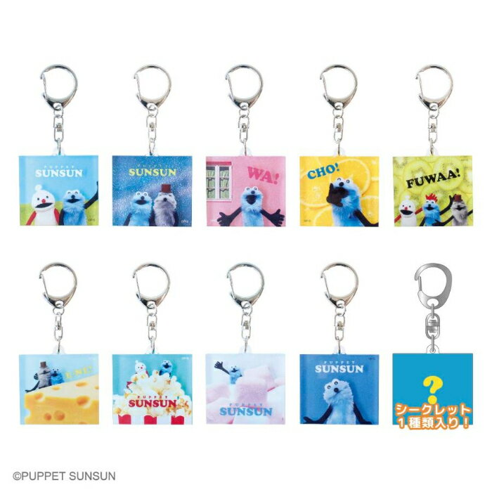 予約商品 2025年12月下旬予定 パペットスンスン BOX販売 シークレットレイヤーキーホルダー ティーズフ..