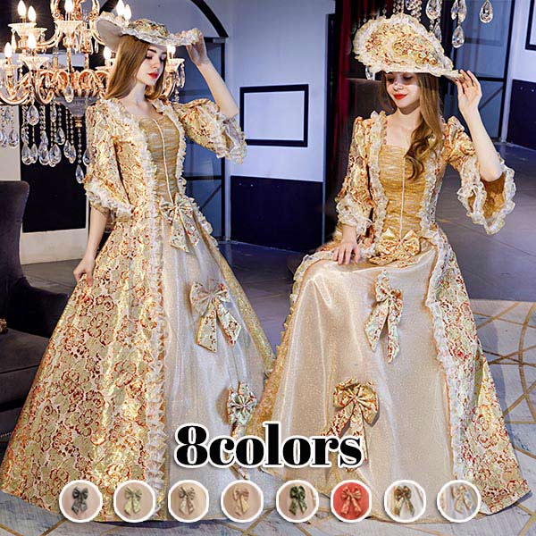 舞台 中世ヨーロッパ風 ファスナー 上品 ハロウィン パーティードレス 発表会 ピアノ 大人 演奏会 ロングドレス ドレス