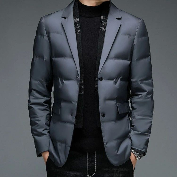 通勤 羽毛 カジュアル 防寒着 冬服 ビジネス ダウン90％ ダウンジャケット ブレザー ダウンコート メンズ テーラードジャケット