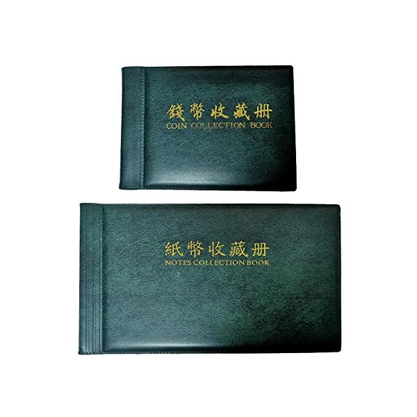 (グリーン ケース 収納ホルダー 通貨 お金ポケット 60ホルダー 30ページ 優品質 アルバム コレクション 保存用 収集 コイン 紙幣