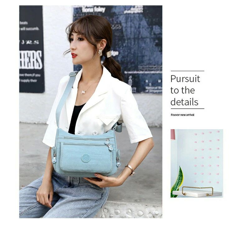 通学 通勤 マザーズバッグ レディース 実用的 母の日 無地 スマホポーチ デイパック ナイロン 財布 斜め掛け ショルダーバッグ