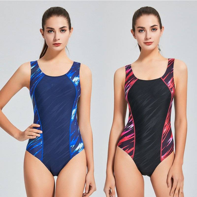 スイムウェア 水泳 練習用 水着 水着 女性 競泳用水着 パット付き スポーツ フィットネス 袖なし 体型カバー