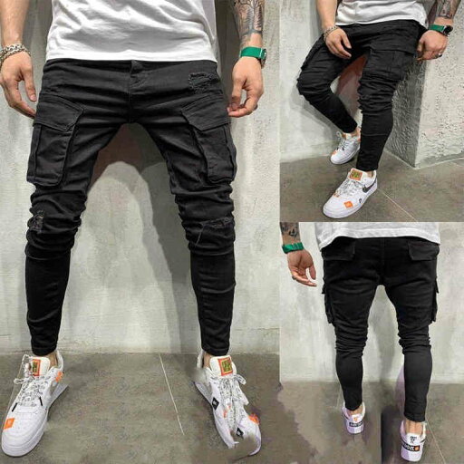 メンズ 個性的 スリム パンツ デニム スキニーパンツ ダメージ ファション スキニー ダメージ メンズ 個性的 スリム パンツ デニム スキニーパンツ ダメージ ファション スキニー ダメージ