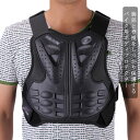 背 胸部 チェストガード 強度 軽量 プロテクターベスト インナー ツーリング 乗馬用 バイク用 バイクガード ボディプロテクター