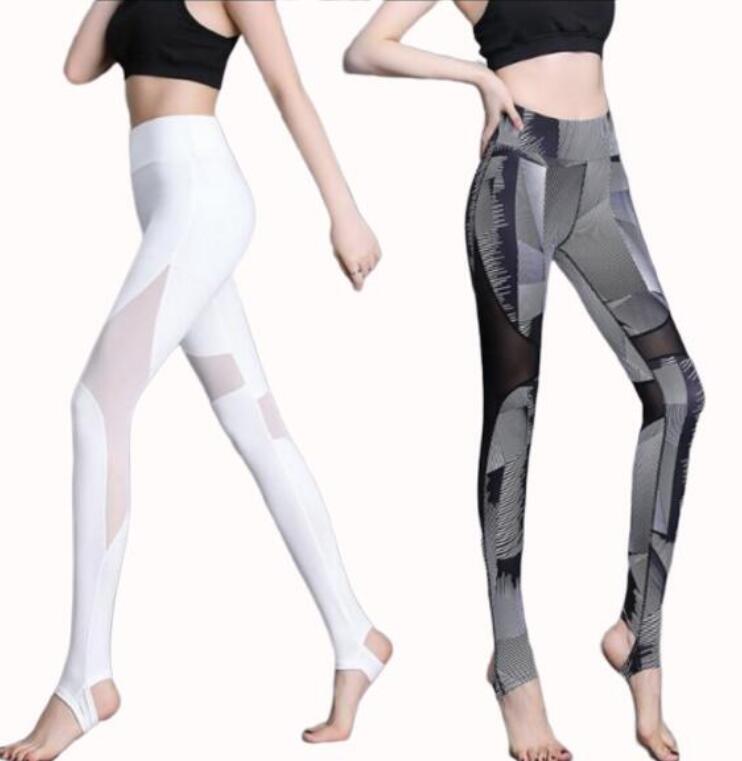 痩せるレギンス ヨガウェア レディース スポーツウェア ハイウエスト プリント 美脚スパッツ タイツ ピラティス ランニのサムネイル
