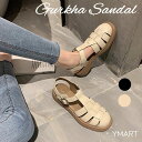 ぺ ストラップ 編み込み 春 夏 白 黒 上品 おしゃれ 柔らかい 歩きやすい グルカサンダル レディース サンダル WILLS THOM WILLS