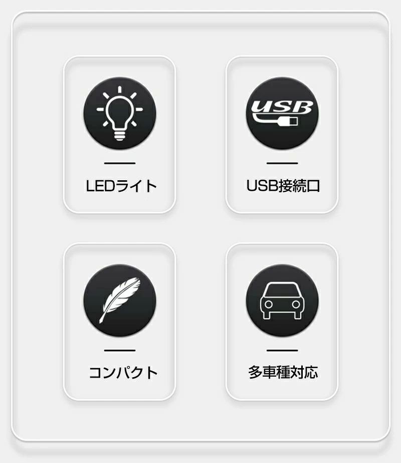 多種類 車用ディスプレイ ディスプレイ 常時点灯 点減 照明 LEDライト 車用LEDライト LEDスクリーン 超薄型 30*12cm 2個セット