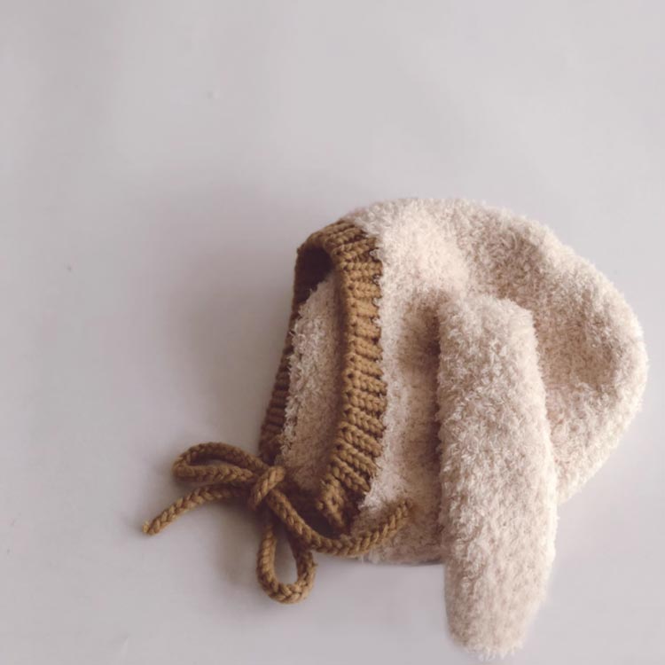 子供用 キッズ 新生児 ベビー 可愛い ニット帽子 冬 秋 ニット帽 ボア 耳付き うさぎ 耳当て 帽子 赤ちゃん うさ耳 ニット帽子