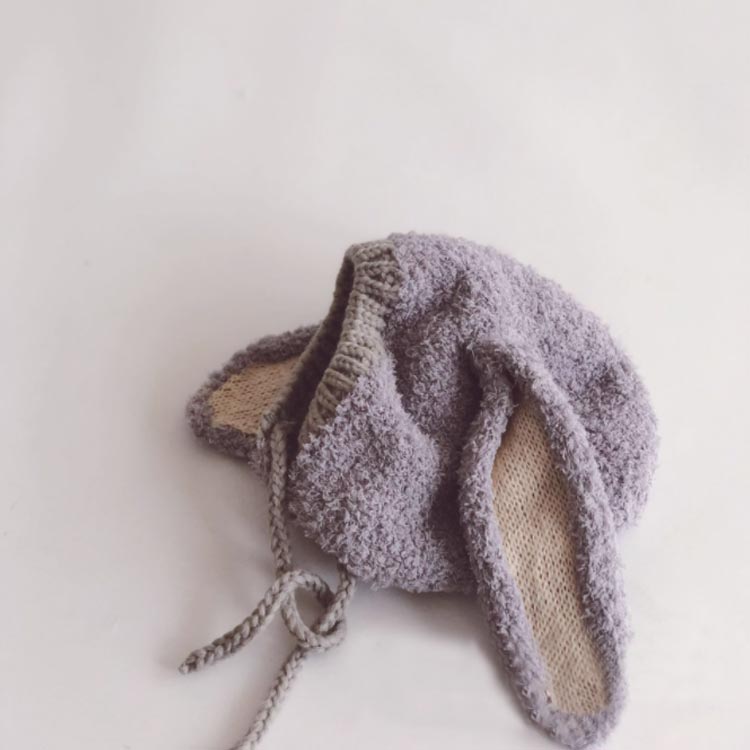 子供用 キッズ 新生児 ベビー 可愛い ニット帽子 冬 秋 ニット帽 ボア 耳付き うさぎ 耳当て 帽子 赤ちゃん うさ耳 ニット帽子