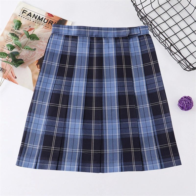 コスプレ 制服 女子高生 学生服 スカート ギンガムチェック プリーツスカート スクールスカート 大きいサイズ チェック スカート