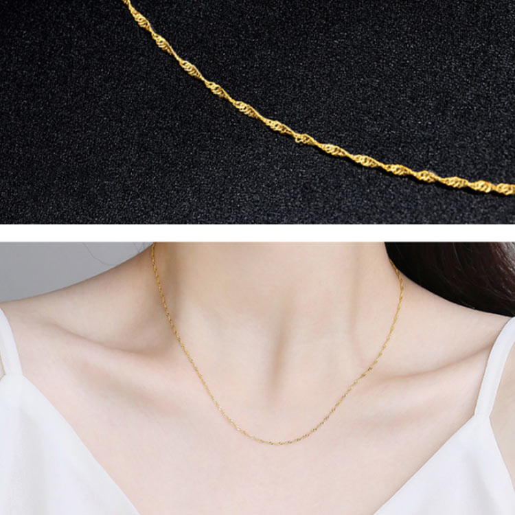 ピ 45cm 40cm レディース ネックレスチェーン 地金シルバー925 スクリュー あずき ロープチェーン 18金 18K チェーン ネックレス