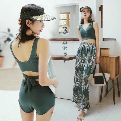 お リゾート ビーチ プール 海 みずぎ バンドゥ 韓国 ボタニカル セパレート タンキニ レディース 水着 オトナ女子 体型カバー お リゾート ビーチ プール 海 みずぎ バンドゥ 韓国 ボタニカル セパレート タンキニ レディース 水着 オトナ女子 体型カバー