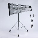 収納ケース付 ポータブル 折りたたみスタンド スタンド 卓上鉄琴 オルフ楽器 グロッケンシュピール 音楽打楽器 グロッケン 鉄琴