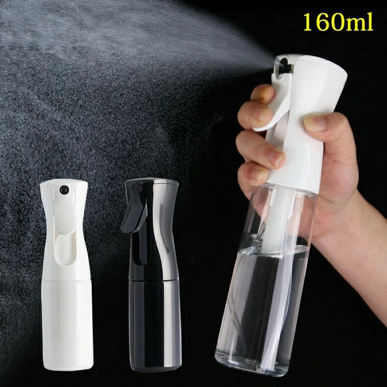 会社用/家庭用/美髪 詰替え容器 コスメ用 連続ミスト スプレー容器 細かい霧 詰替ボトル 詰替容器 160ml 霧吹き アルコール対応