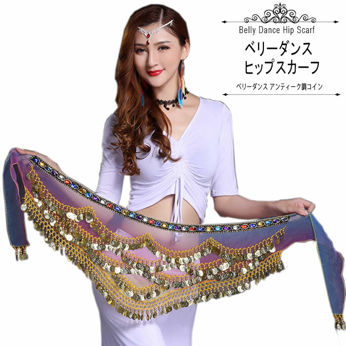 レ 衣装 ダンス 舞台衣装 ステージ衣装 ダンス衣装 レディース レッスンウェア レッスン着 ベリーダ衣装 ヒップスカート コイン