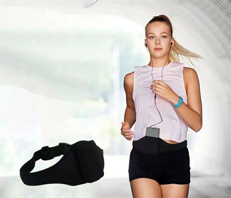 ネオプ マイクバッグ マイク収納ホルダー フィットネスインストラクター用マイクベルト マイクホルダー ワイヤレスマイクケース