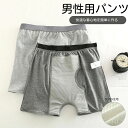 介護下 臭わない ムレない 漏れない 失禁下着 便失禁 軽失禁 ボクサーパンツ トランクス コットン 200CC 綿 3枚組 メンズ 男性用