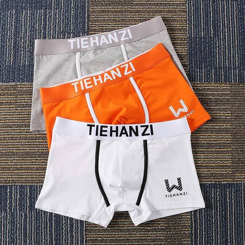 コット 快適 ストレッチ 通気性 ソフト ローライズ 肌触り良い 無地 綿 パンツ 男性用 下着 肌着 セッ..