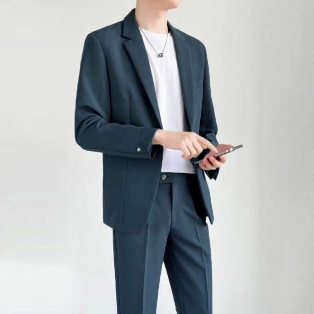 セットアップス アンクルパンツ テレワーク ジャケット 大きいサイズ 秋 夏 春 ビジネススーツ 春秋 スーツ テーラード メンズ