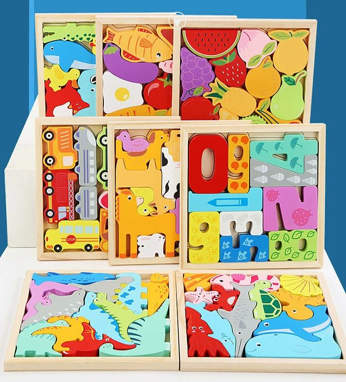 キッズ 子供 子ども 女の子 男の子 知育 玩具 おもちゃ 野菜 数字 恐竜 動物 木製 パズル 知育玩具 型はめパズル 2