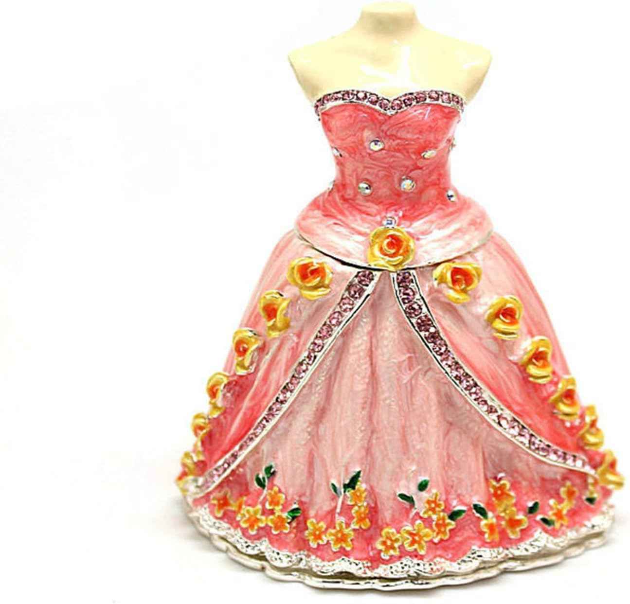 アクセサリーボックス ヒンジ付きジュエリーボックス ジュエリーボックス ホーム 小物入れ 置物 トリンケットボックス 宝物入れ