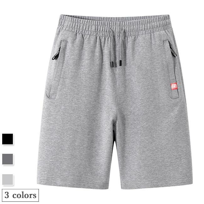 Jersey Pants - トレーニング 5分丈パンツ ジャージパンツ 薄手 ゆったり ジャージ スウェット ハーフパンツ 夏 半ズボン メンズ 五分丈