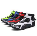 バイクブーツ メンズ バイク用ショートブーツ レディース ライディングブーツ バイク用シューズ Short Boots レーシングブーツ