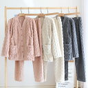 秋冬 冬 秋 プレゼント 出産準備 服 妊娠 産後 産前 授乳口 寝巻 ナイトウェア 授乳服 マタニティ 暖かい 前開き 長袖 起毛 冬