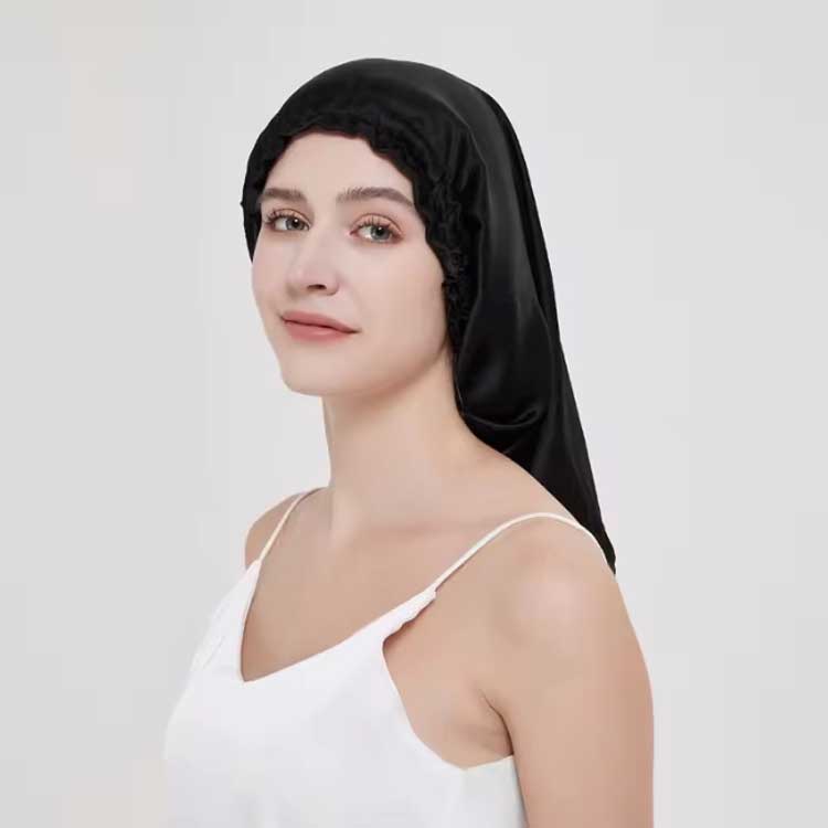 プレ ヘアケア ヘアキャップ 女性 かわいい 就寝用 安眠 ゴム ナイトキャップ ナイトキャップ ロング 保湿 キャップ ロングヘア