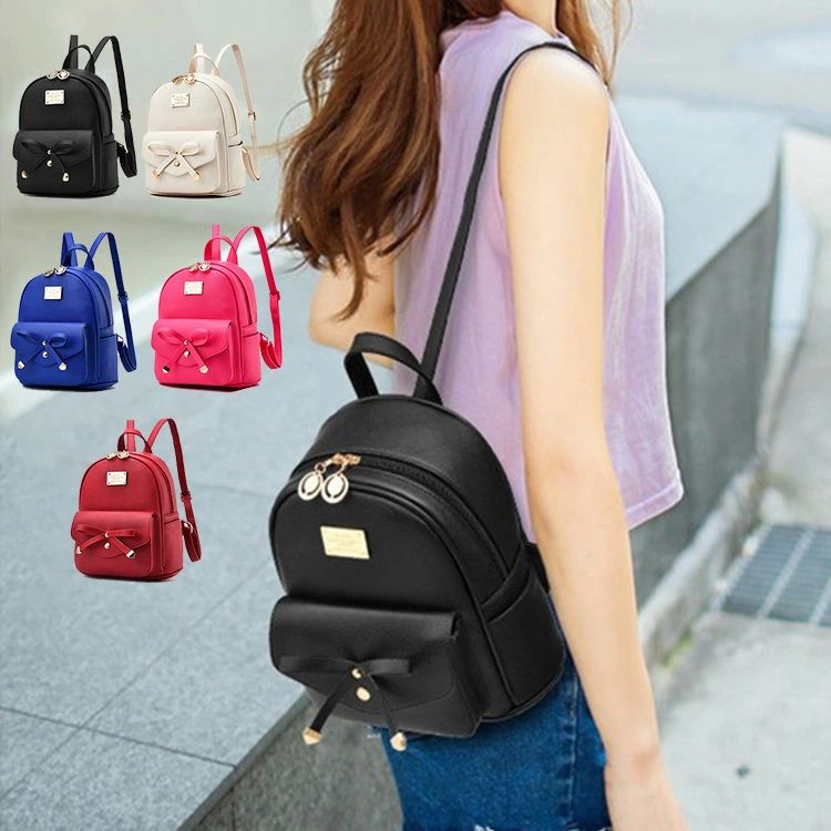 オシャレ リボン 小さめ バッグ デイパック リュックサック バックパック ミニリュック レディース バ..