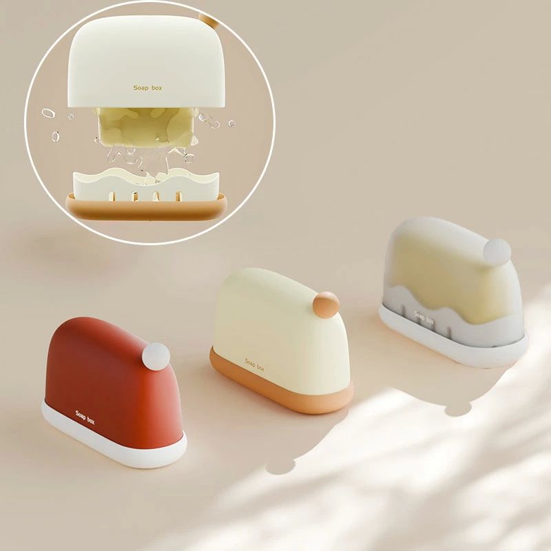 石鹸 石鹸ボックス 漏れ防止 旅行 携帯用 ソープディッシュ ケース 石けん台 石けんケース 固形石鹸 蓋つき 石鹸ケース