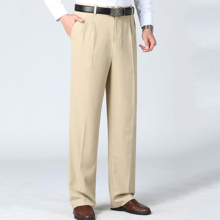 アイ メンズ 大きいサイズ ビジネスパンツ サマースラックス ウォッシャブル ストレッチ夏 ビジネス ビジネススラックス タック