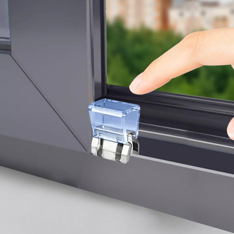 チ 補助ロック 後付け 補助錠 ペット安全 猫脱走防止 子供安全 防犯グッズ 賃貸 網戸ロック 窓ロック 10個セット 網戸ストッパー